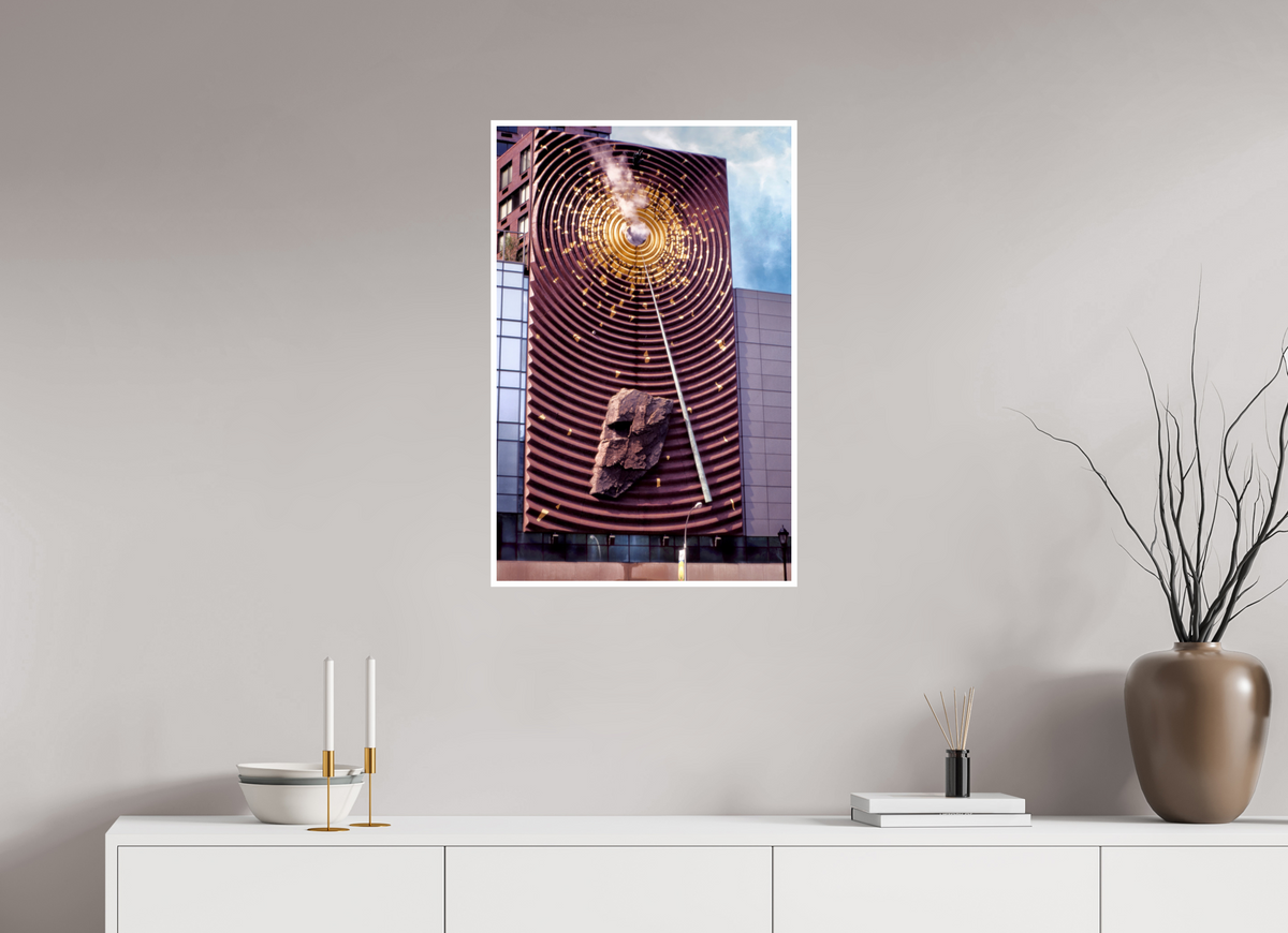 20 x 30.9″, Fuji Crystal Pearl w Broader Building Art