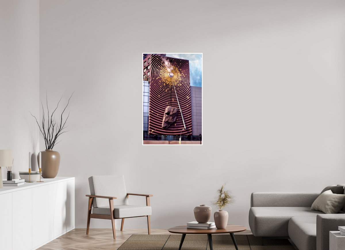 28 x 43.3″, PP Fujiflex HG Border Building Art
