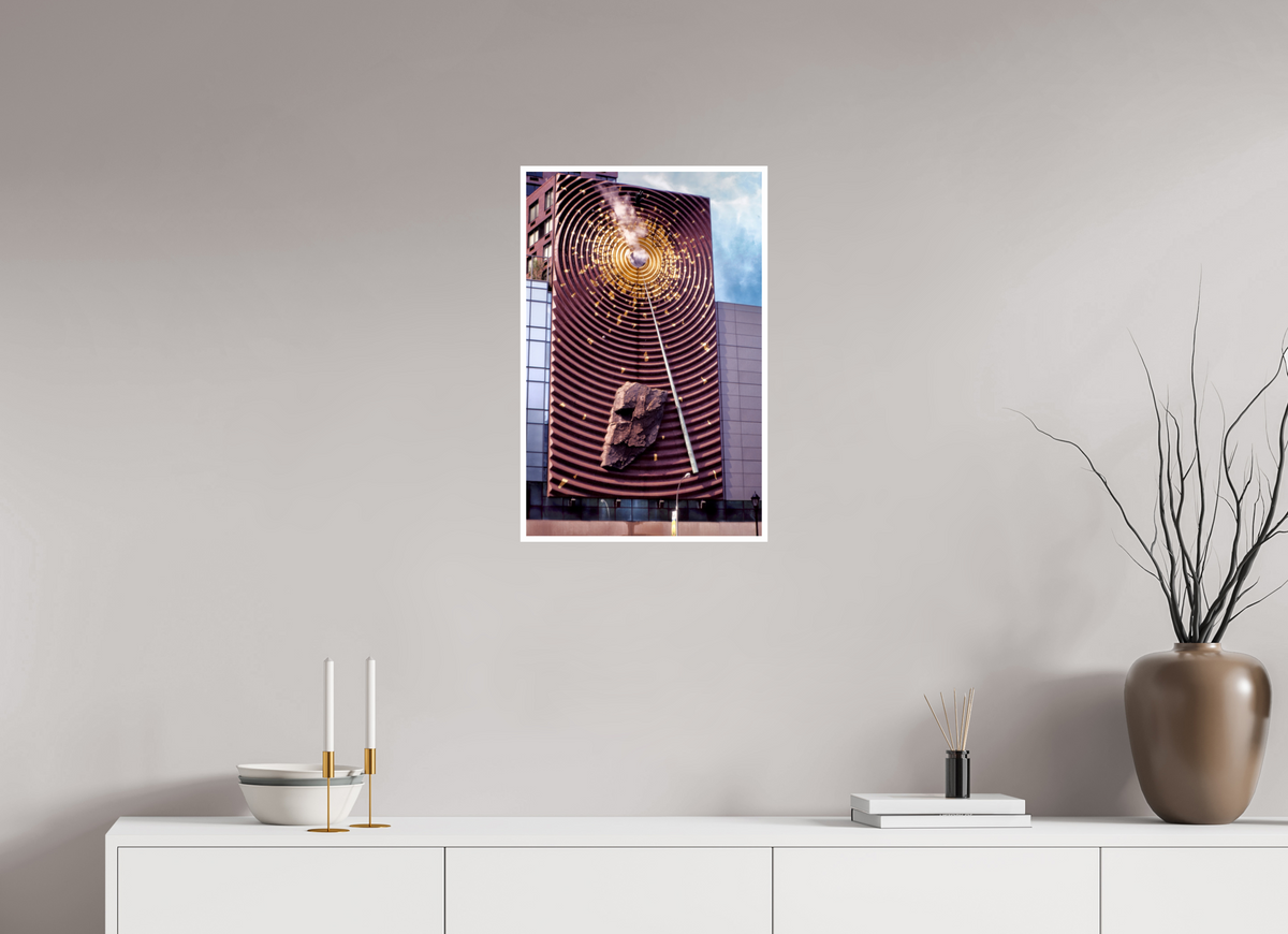 16 x 24.7″, PP Fujiflex HG Border Building Art