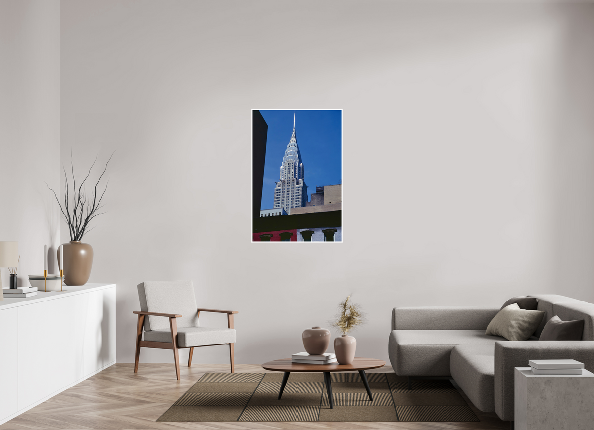 31 x 46″, PP Fujiflex HG Border The Chrysler Building
