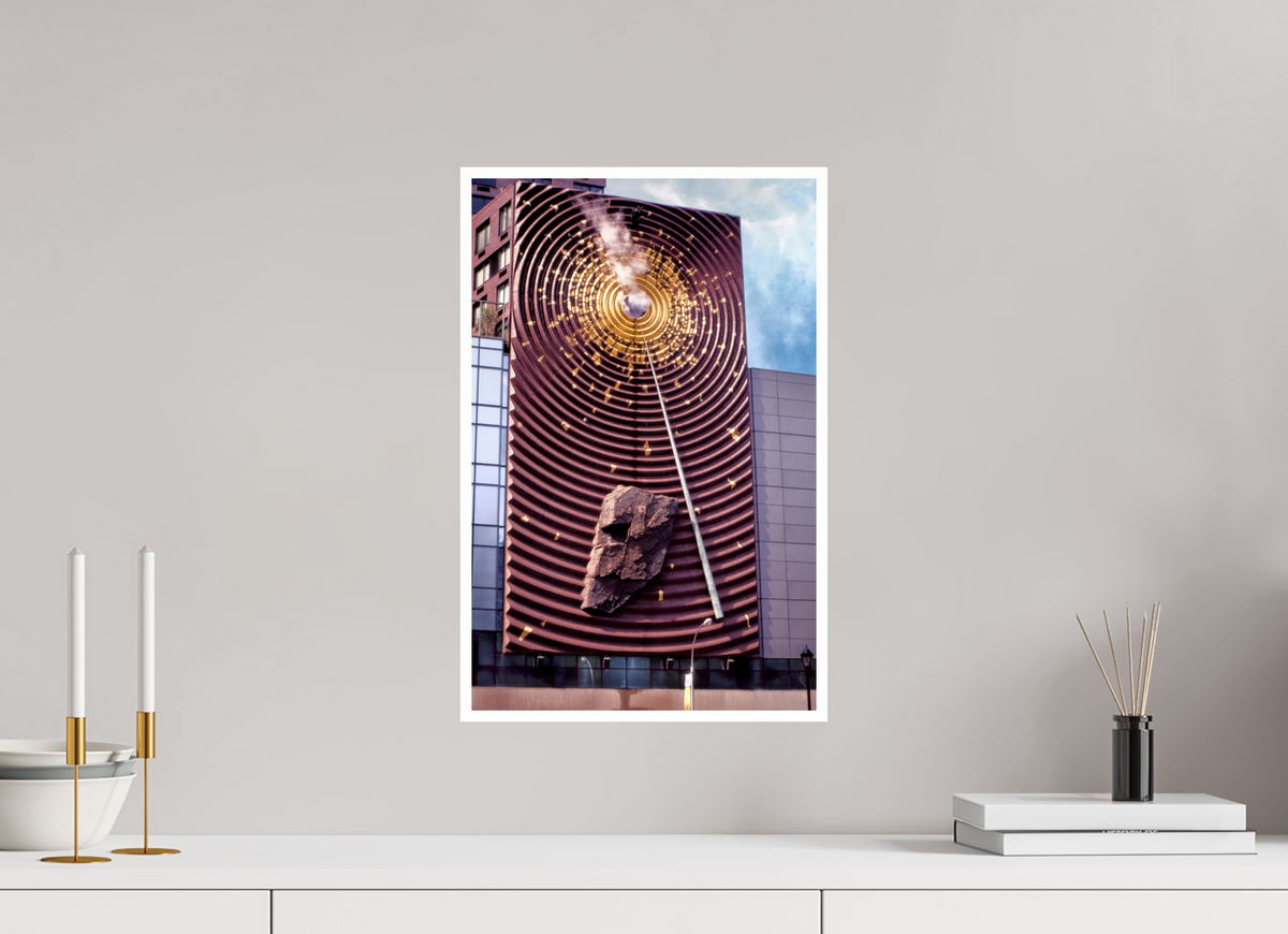 12 x 18.5″, Fuji Crystal Pearl w Broader Building Art